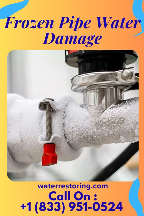 Frozen Pipe Water Damage in West Point, IN